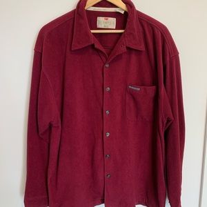 Levi’s Women purple long sleeve shirt Size XL